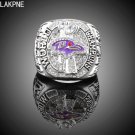 LAKONE Champions ring, Flacco 2012 Baltimore Ravens Super Bowl football Wor