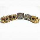 5pcs/set 2011 2012 2013 2015 fantasy football championship rings replica so