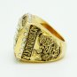 Edmonton Eskimos 2003 Grey Cup Gold Ring Replica Size 11 Championship Ring