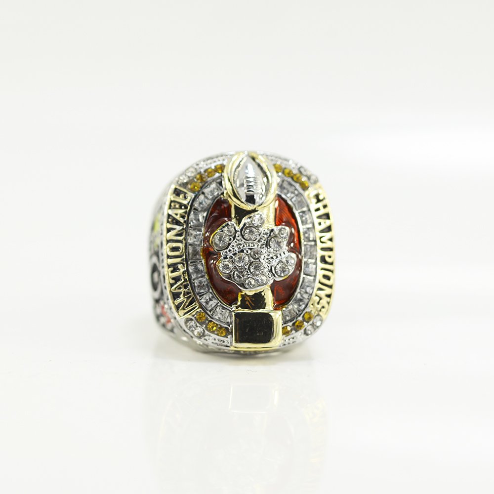 New Arrival NCAA 2016 Clemson Tigers Men'S Football College Championship Ri