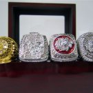 4pcs 1961 2010 2013 2015 Chicago Blackhawks Stanley Cup Championship Ring S