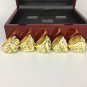 San Francisco 49ers world series championship rings 5pcs/set 1981 1984 1988