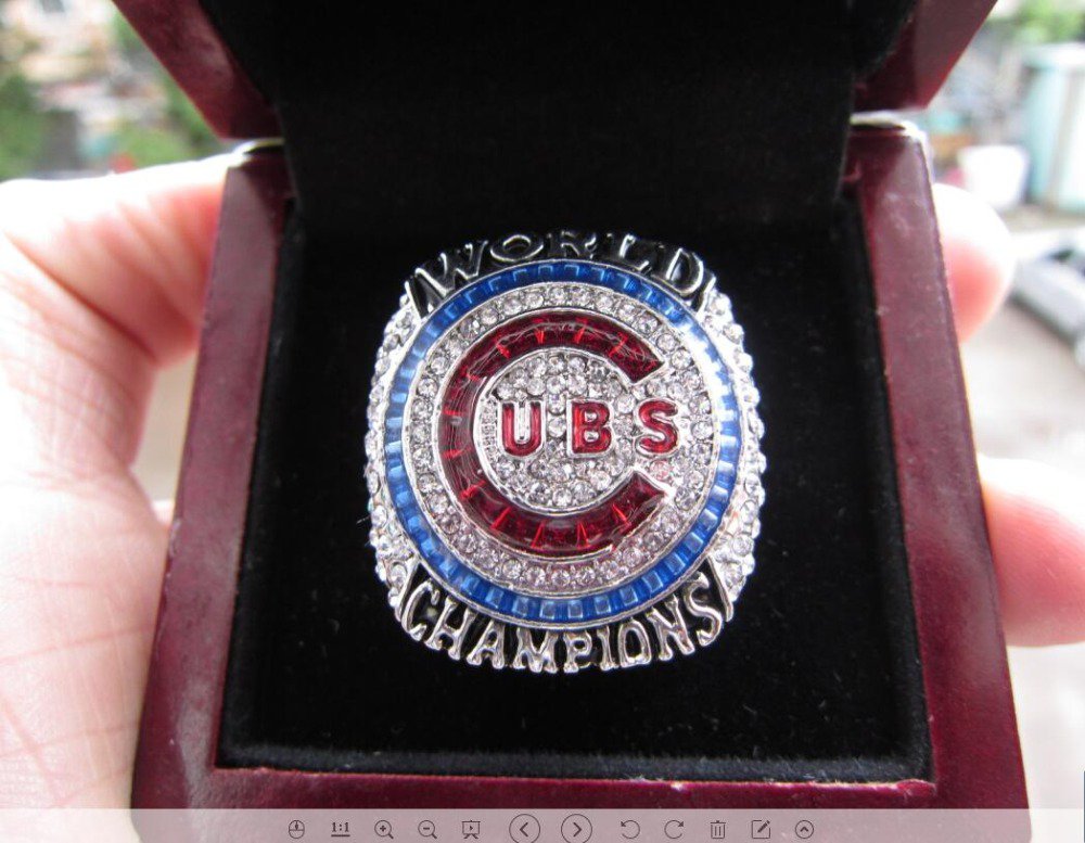 BRYANT !  The Newest 2016 Chicago Cubs World Serise Championship Ring With