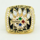 2005 Super Bowl XL Pittsburgh Steelers Championship Ring Men Jewelry Americ