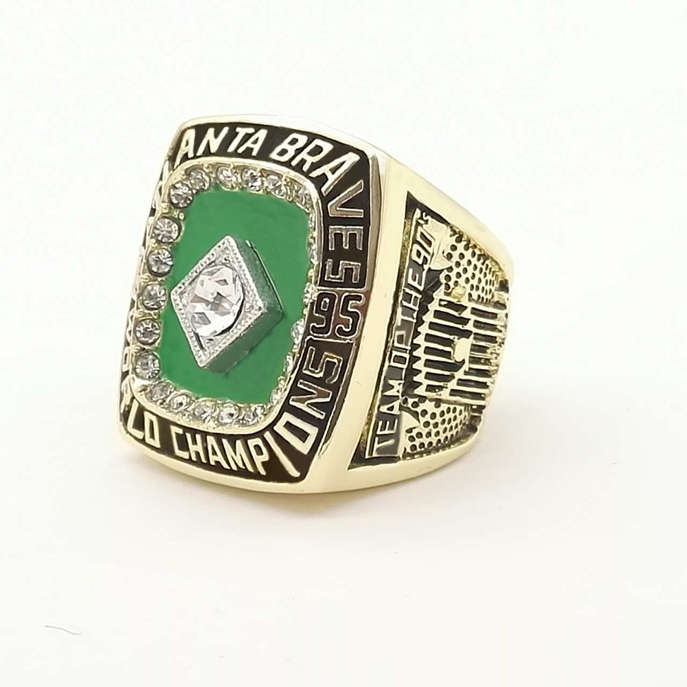 Who Can Beat Our Rings, High Quality  1995 Atlanta Braves World Series Base