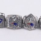 4pcs/set 2001 2003 2004 2014 New England Patriots super bowl championship r