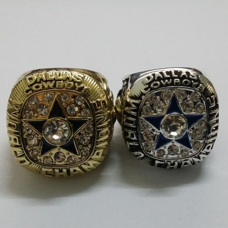 2pcs/lot! high quality factory price 1971 Super Bowl Dallas Cowboy champion