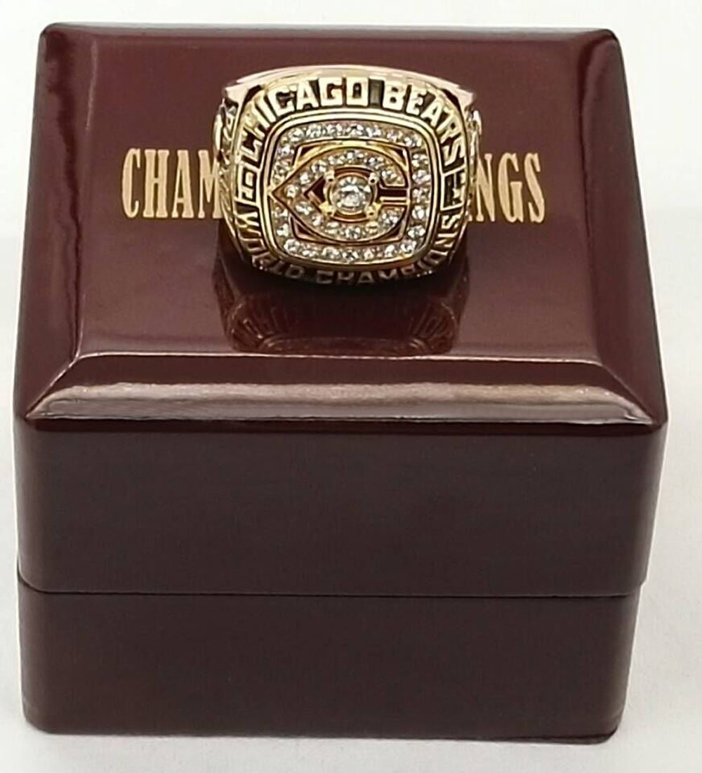 Factory Direct Sale 1985 Chicago Bears Super Bowl Football Championship Rin