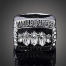 Sports championship Rings Awesome CZ 2002 Oakland Raiders American Football