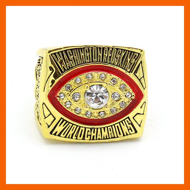 1982 WASHINGTON REDSKINS SUPER BOWL XVII WORLD CHAMPIONSHIP RING-in Rings f