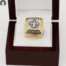 factory sales  Wooden Boxes with 2009 New Orleans Saints Replica Super Bowl