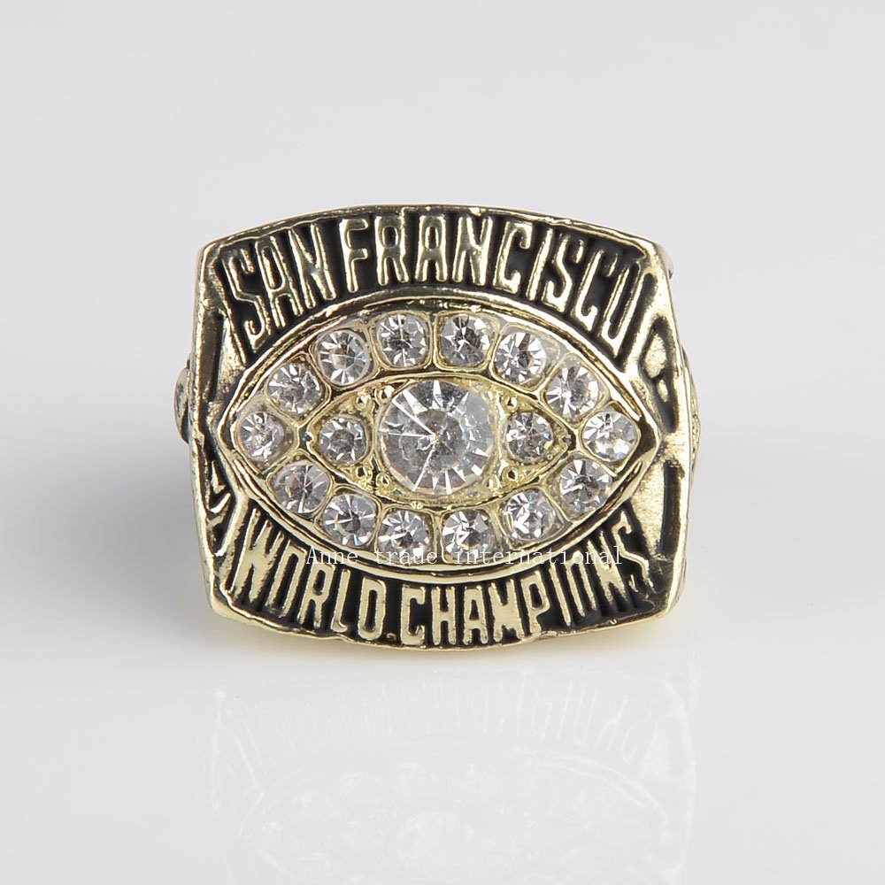 factory sales Replica Super Bowl 1981 San Francisco 49ers Championship Ring