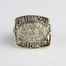 factory sales Replica Super Bowl 1981 San Francisco 49ers Championship Ring
