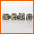 1954 2010 2012 2014 SAN FRANCISCO GIANTS WORLD SERIES CHAMPIONSHIP RING, 4