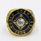 REPLICA 1908 CHICAGO CUBS BASEBALL WORLD SERIES CHAMPIONSHIP RING US SIZE
