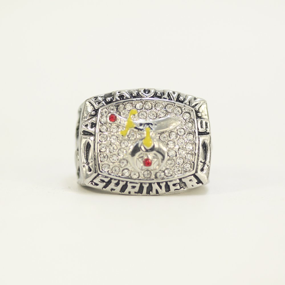 FACTORY PRICE SHRINER MASONIC CHAMPIONSHIP RING MEN RING US SIZE 11-in Ring
