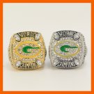 2010 SILVER AND GOLD GREEN BAY PACKERS SUPER BOWL XLV WORLD CHAMPIONSHIP R