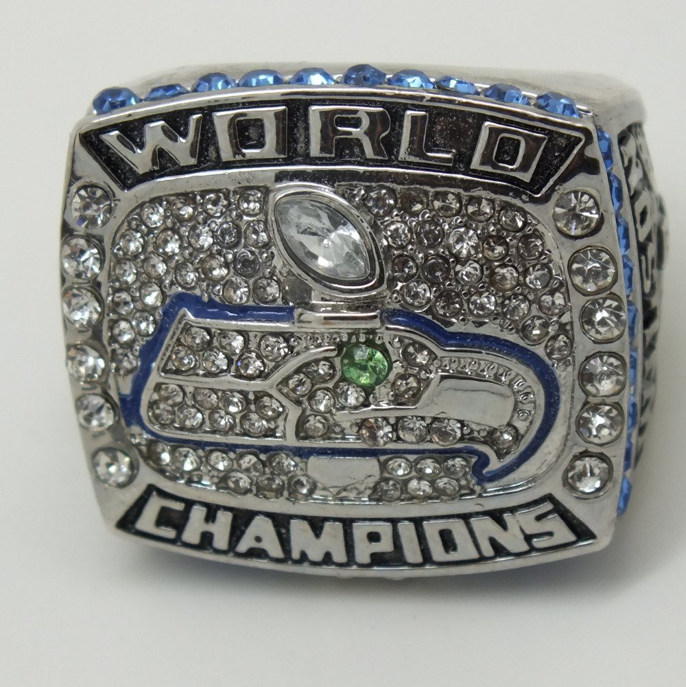 2013 seahawks willson #12 CHAMPIONSHIP RING  Drop Shipping-in Rings from Je