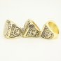 NHL 1995 2000 2003 NEW JERSEY DEVILS STANLEY CUP CHAMPIONSHIP RING, 3 RINGS