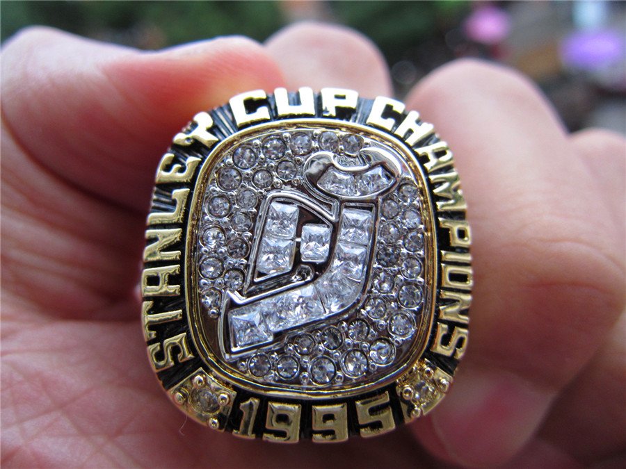 Drop Shipping 1995 New Jersey Devils Stanley Cup Championship Ring With Woo