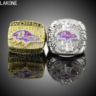 LAKONE Champions ring, 2000 2012 Baltimore Ravens Super Bowl Football World