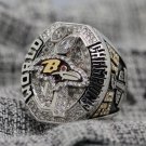 REPLICA 2012 Super bowl  XLVII CHAMPIONSHIP RING Baltimore Ravens 7 15 Size