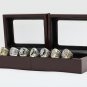 WITH WOOD BOX 7PCS A SET M.L.B New York Yankee 77 78 96 98 99 2000 09 3D De