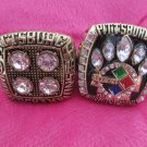 Drop Shipping 2pcs/lot Drop Shipping 1979 2005 Super Bowl Pittsburgh Steele