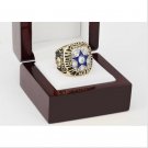 Replica 1971 Dallas Cowboys Super Bowl Football Championship Ring Size 10 1
