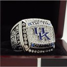 2012 University of Kentucky Wildcats NCAA National Championship Ring 11S so