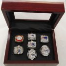 Alloy Rings Sets for Replica Super Bowl 7pcs/Packs New England Patriots Cha