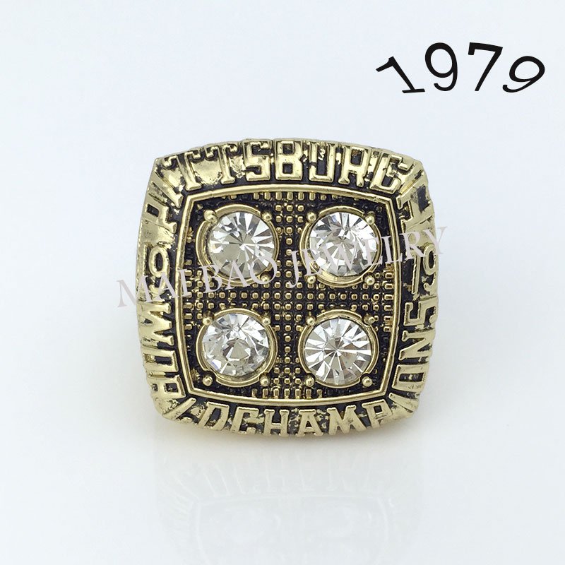 Free shipping sport Ring 1979 Super Bowl Pittsburgh Steelers Championship R