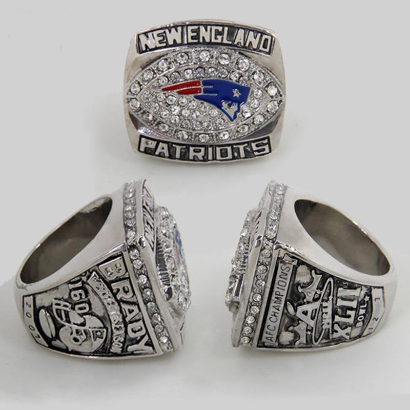 Super Bowl Winner New England Patriots Team Ring, 2007 New England Patriots