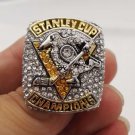 Drop shipping High Quality Stanley Cup Ring 2017 Pittsburgh Penguins Zinc A
