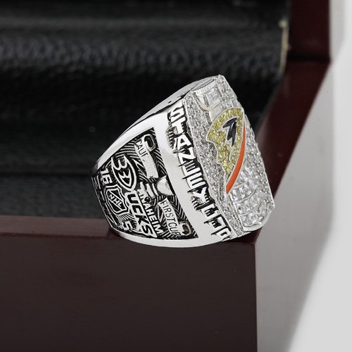 Solid 2007 ANAHEIM DUCKS NHL Stanley Cup Championship Ring Size 10 13 With