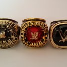 US size 10 to 13! 3pcs/set 2004 2008 2015 wrestling entertainment Hall of f