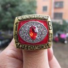 High Quality NFC 1983 Washington Redskins Super Bowl championship ring Size