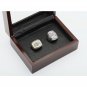 Gorgeous Ring sets with Wooden Boxes Replica Super Bowl Copper High Quality