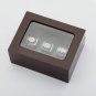 Gorgeous Ring sets with Wooden Boxes Replica Super Bowl Copper High Quality