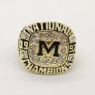 Drop Shipping Good Quality 1997 Football National michigan Championship Rin