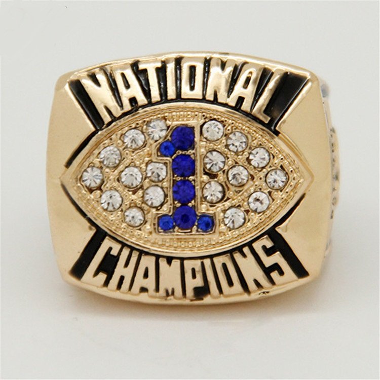 CR 20467 Defective Sport Ring Penn State Fiesta Bowl 1986 National Champion
