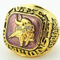 Free shipping 1pc replica 1973 Minnesota Vikings Super Bowl Championship ri