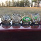 4pcs/set 1966 1967 1996 2010 green bay packers Super Bowl Championship Ring