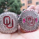 NCAA  2015 2016 Oklahoma Sooners Big 12 Championship Ring Set Back To Back