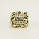 1980 GEORGIA BULL DOGS CHAMPIONSHIP RING REPLICA RODGERS SOLID RING DROP SH