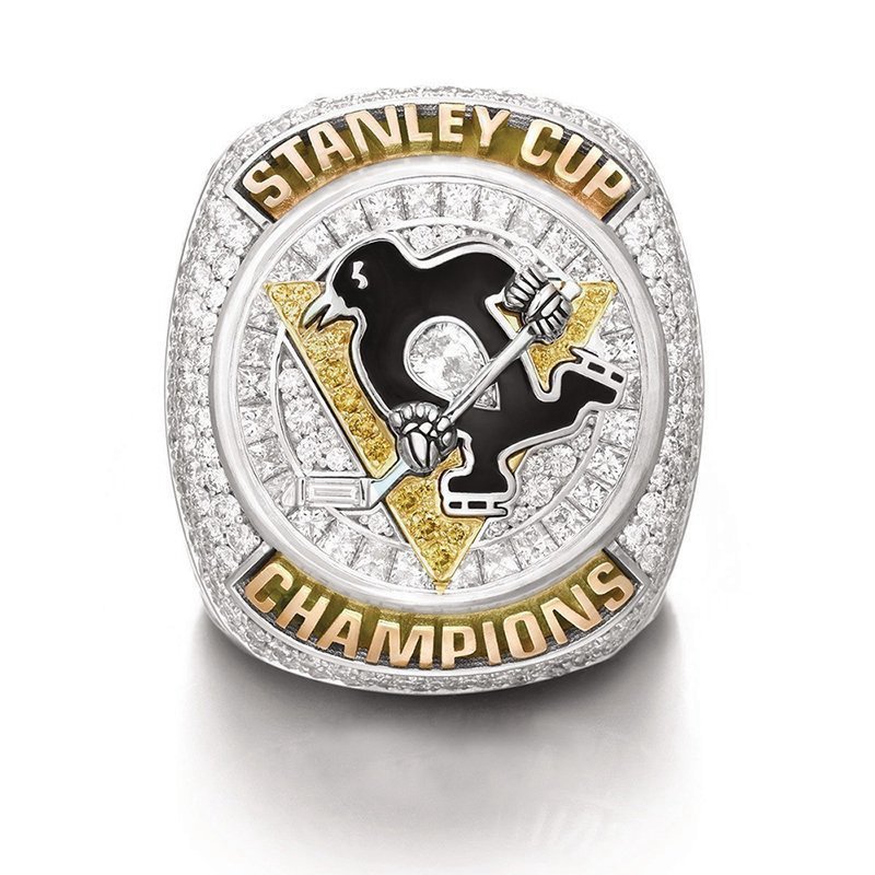 2017 Pittsburgh Penguins Stanley Cup Championship Ring-in Underwear from Mo