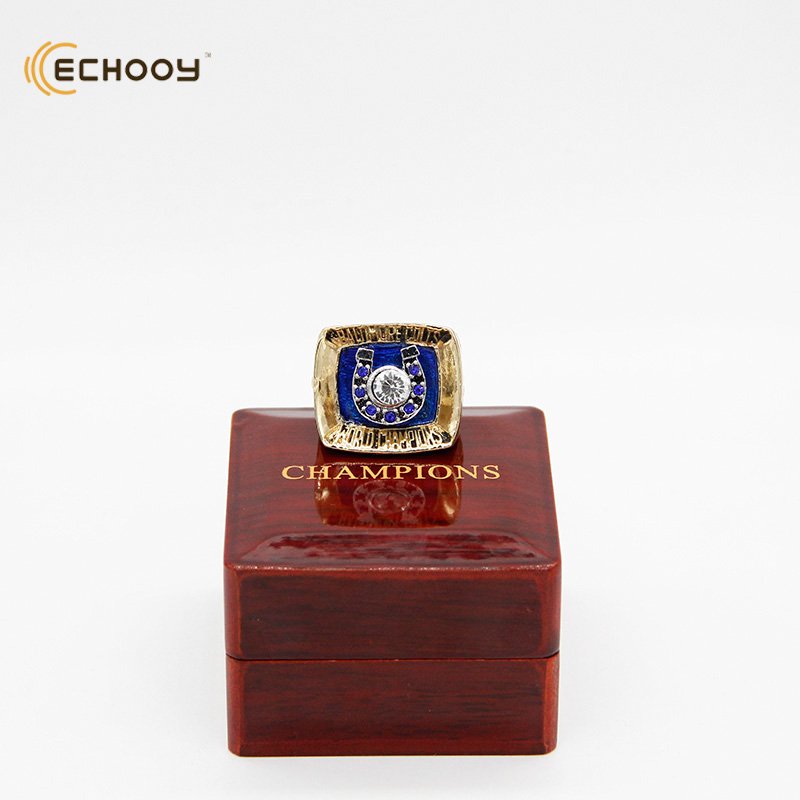 1970 Baltimore Colts championship ring with box that a best zinc alloy gift