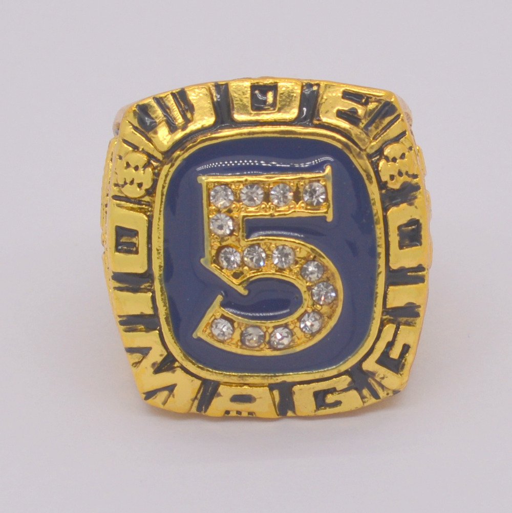 Joe Dimaggio baseball championship ring replica drop shipping-in Rings from
