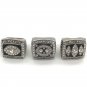 3pcs/set 1976 1980 1983 Oakland Raiders Super Bowl world championship ring