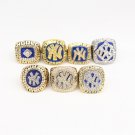 1977 1978 1996 1998 1999 2000 2009 NEW YORK YANKEE CHAMPIONSHIP RINGS , Dr